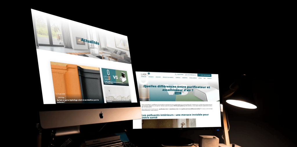 Communication digitale pour l’entreprise LABO AAI à Bordeaux