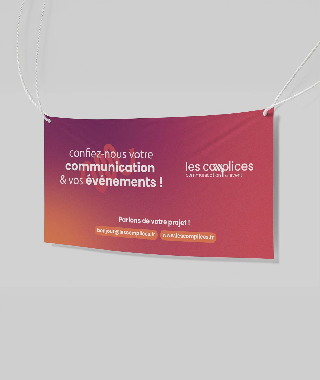 Impression Grand Format Livraison et installation - Les Complices