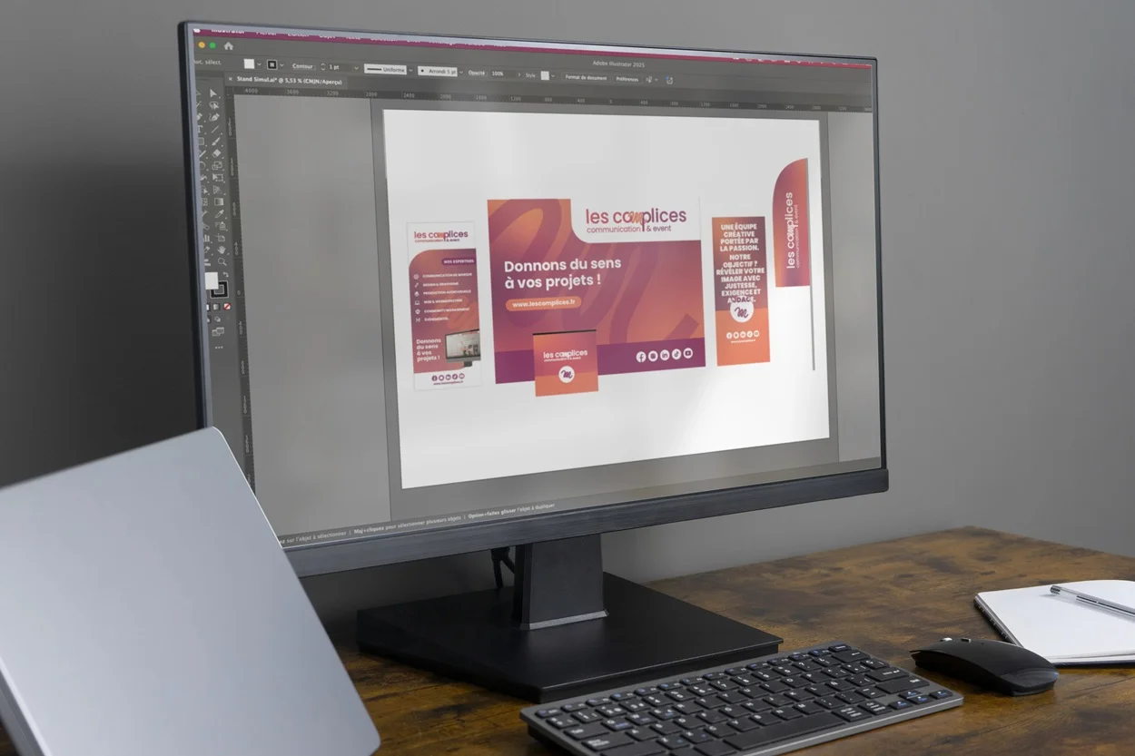 Impression support PLV & ILV Création éditoriale & graphique - Les Complices