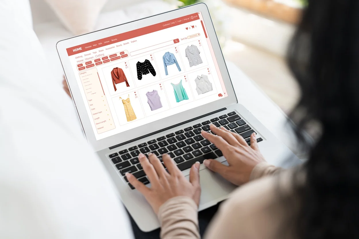 Site e-commerce Design et maquettes - Les Complices