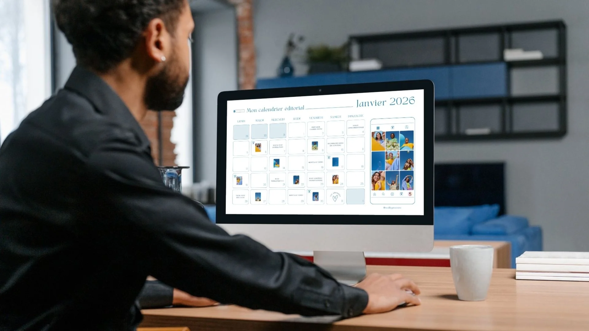 Calendrier éditorial social media avec Les Complices Calendrier éditorial social media avec Les Complices