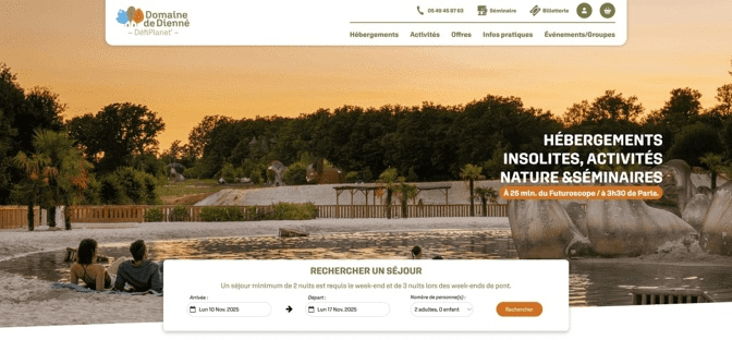 Nouveau site Web Defiplanet' Novembre 2025