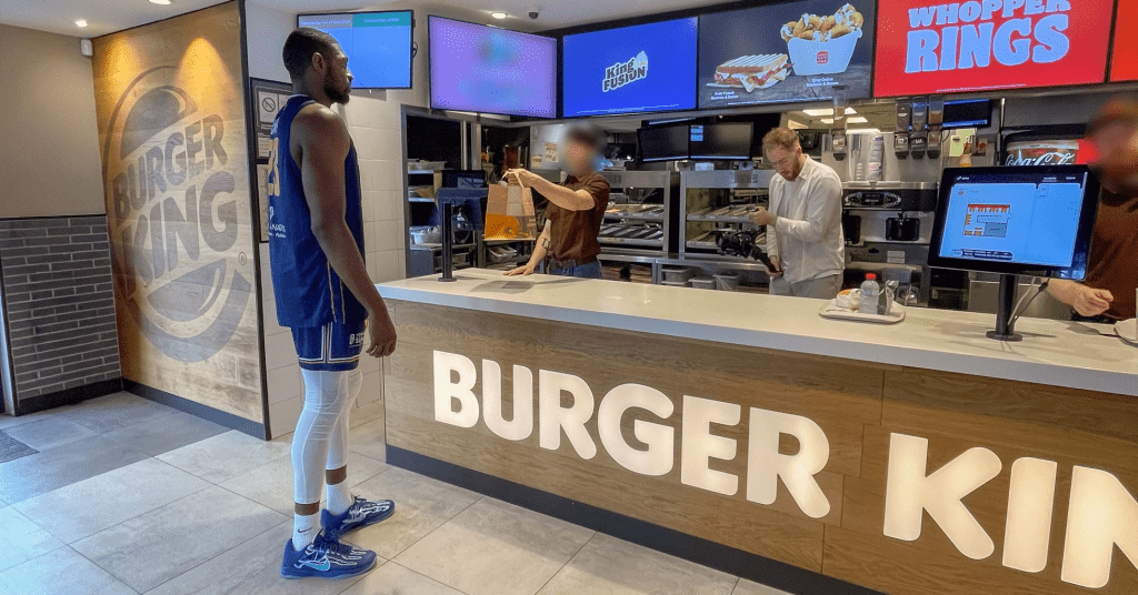 Vidéo spot publicitaire pour les restaurants Burger King à Poitiers