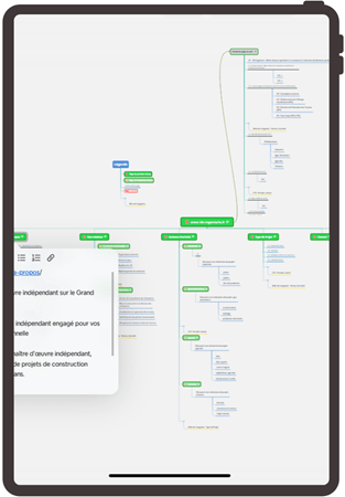 Plan de site SEO du site vitrine IDV Ingenierie - Les Complices Plan de site SEO du site vitrine IDV Ingenierie - Les Complices