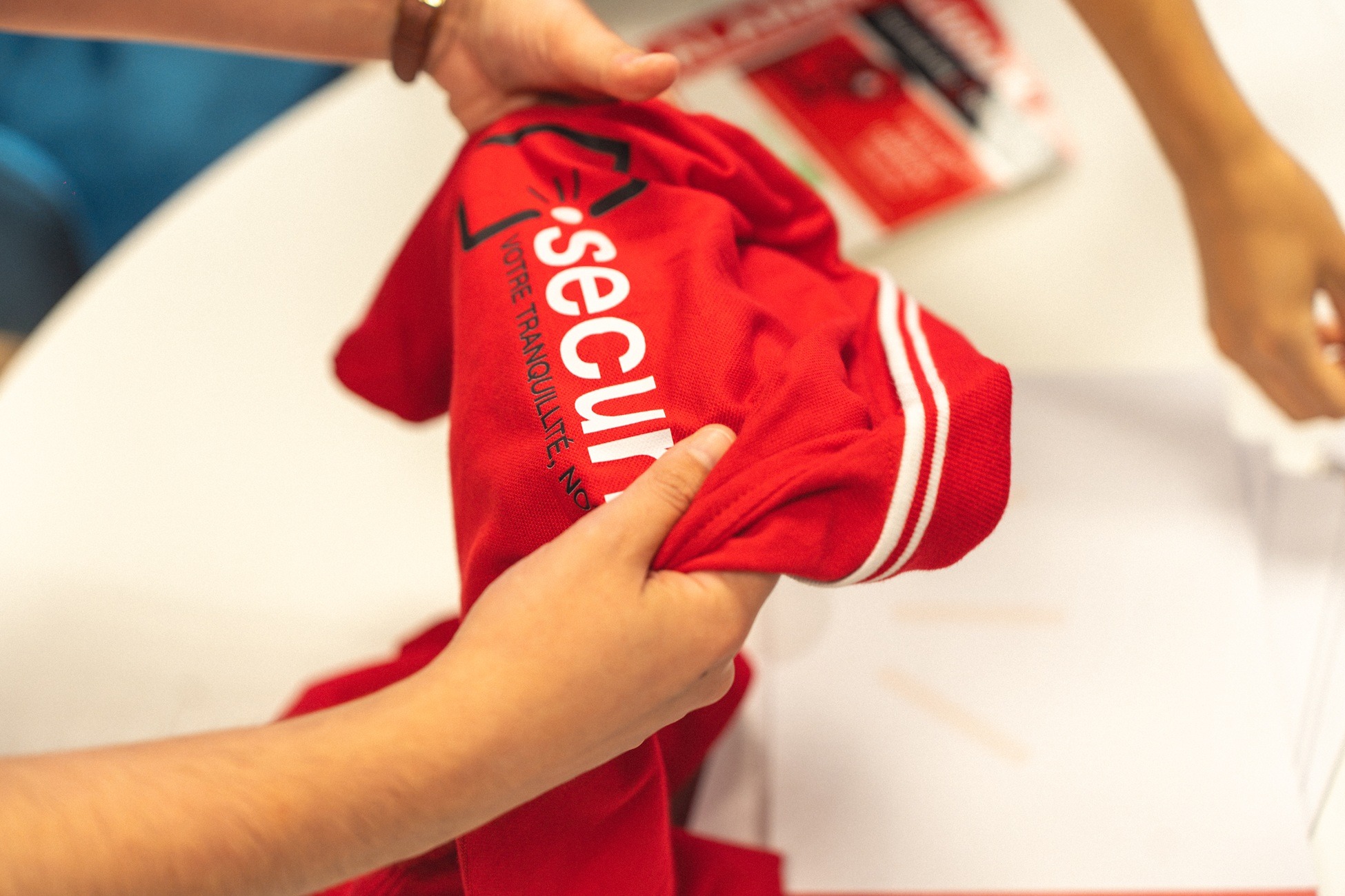 Flocage textile Securion - Les Complices Flocage textile Securion - Les Complices